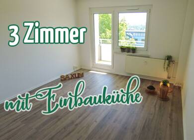 Wohnung zur Miete 345 € 3 Zimmer 56,1 m² frei ab sofort Wenzel-Verner-Str. 53 Helbersdorf 612 Chemnitz 09120