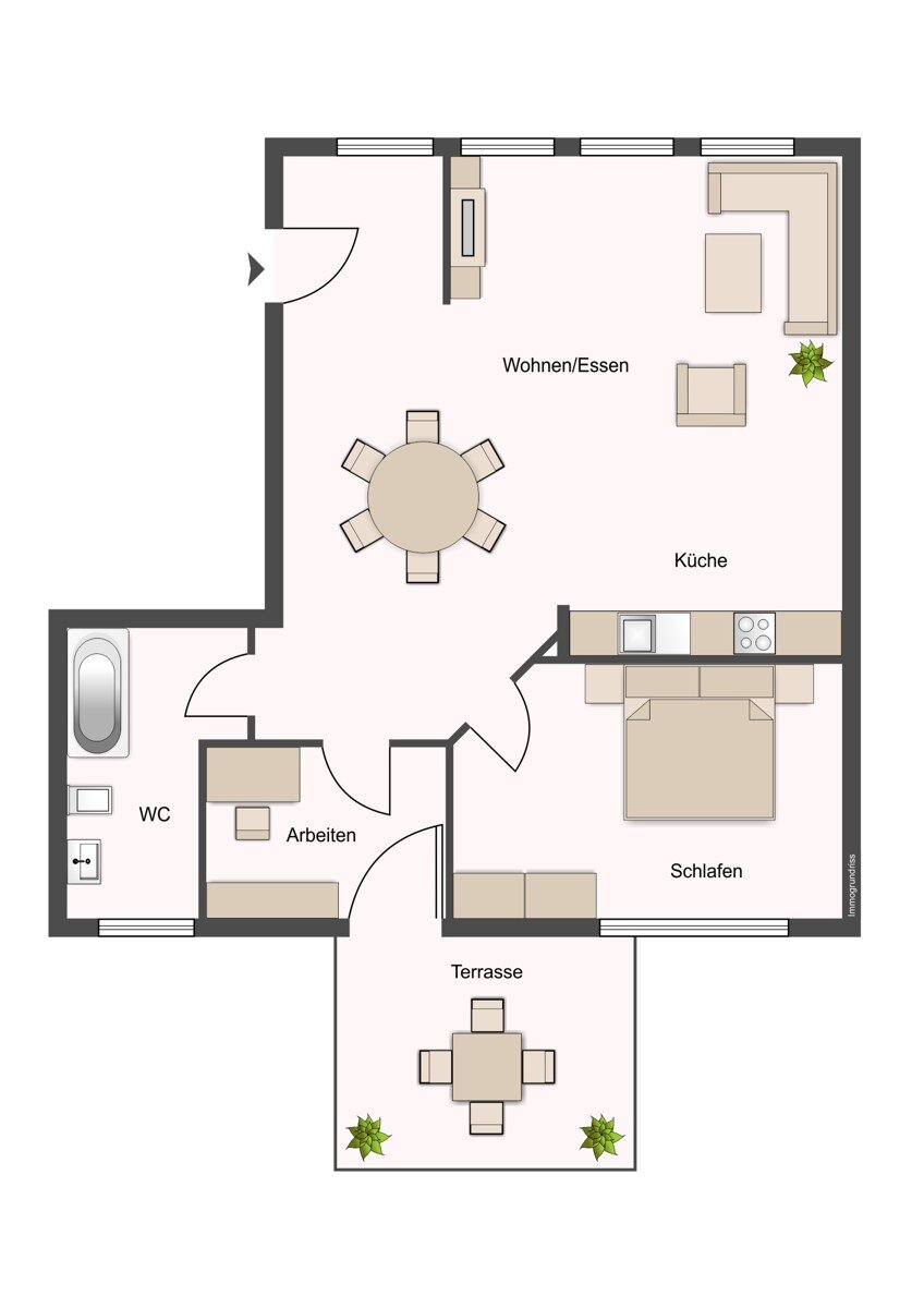 Wohnung zur Miete 623 € 3 Zimmer 82 m²<br/>Wohnfläche 1.<br/>Geschoss 01.01.2025<br/>Verfügbarkeit Herborn Herborn 35745