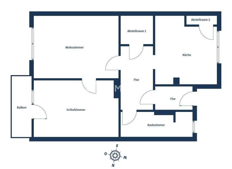Wohnung zum Kauf 239.000 € 2 Zimmer 50,7 m² 4. Geschoss Charlottenburg Berlin 14059
