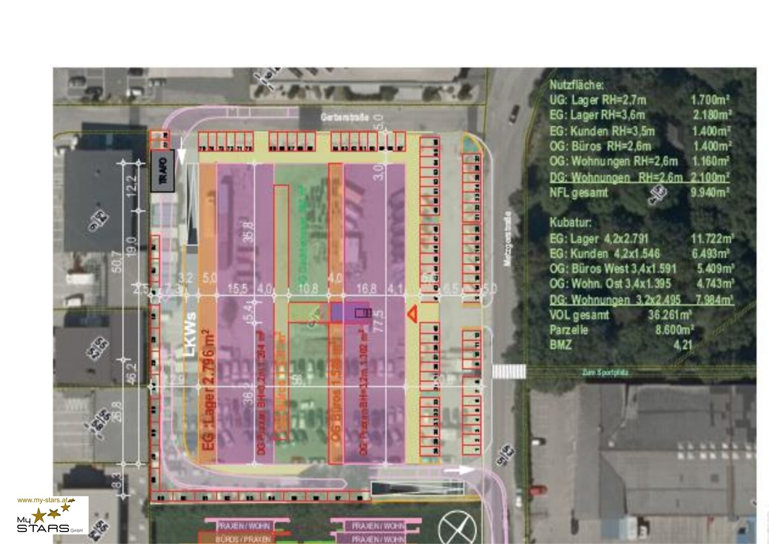 Halle/Industriefläche zum Kauf 4.783 € 40 m²<br/>Lagerfläche Metzgerstraße Bergheim II Salzburg 5020