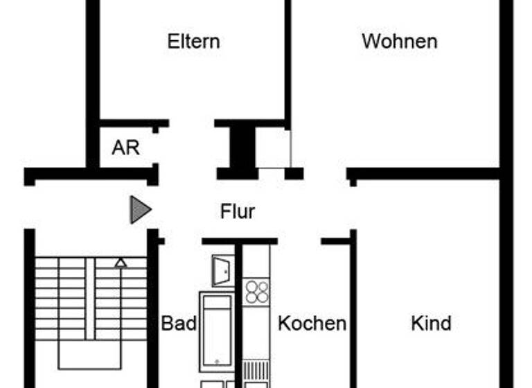 Wohnung zur Miete 804 € 3 Zimmer 71 m² 3. Geschoss frei ab 19.07.2026 Von-Etzbach-Str. 7 Immigrath Langenfeld 40764
