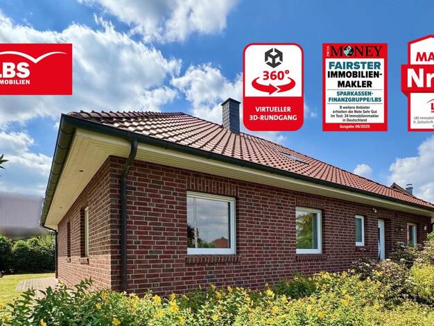 Bungalow zum Kauf 469.000 € 5 Zimmer 133 m² 646 m² Grundstück Büppel Varel 26316