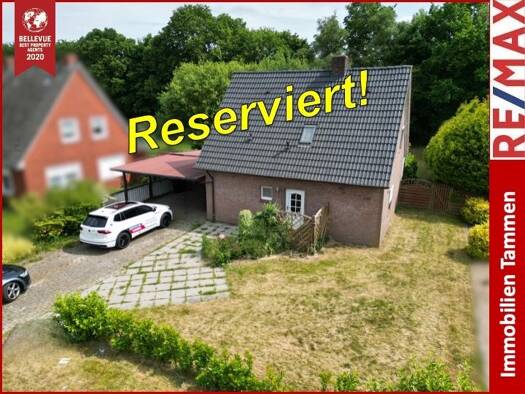 Einfamilienhaus zum Kauf 148.000 € 5 Zimmer 92,3 m² 999 m² Grundstück Ihrenerfeld Westoverledingen 26810