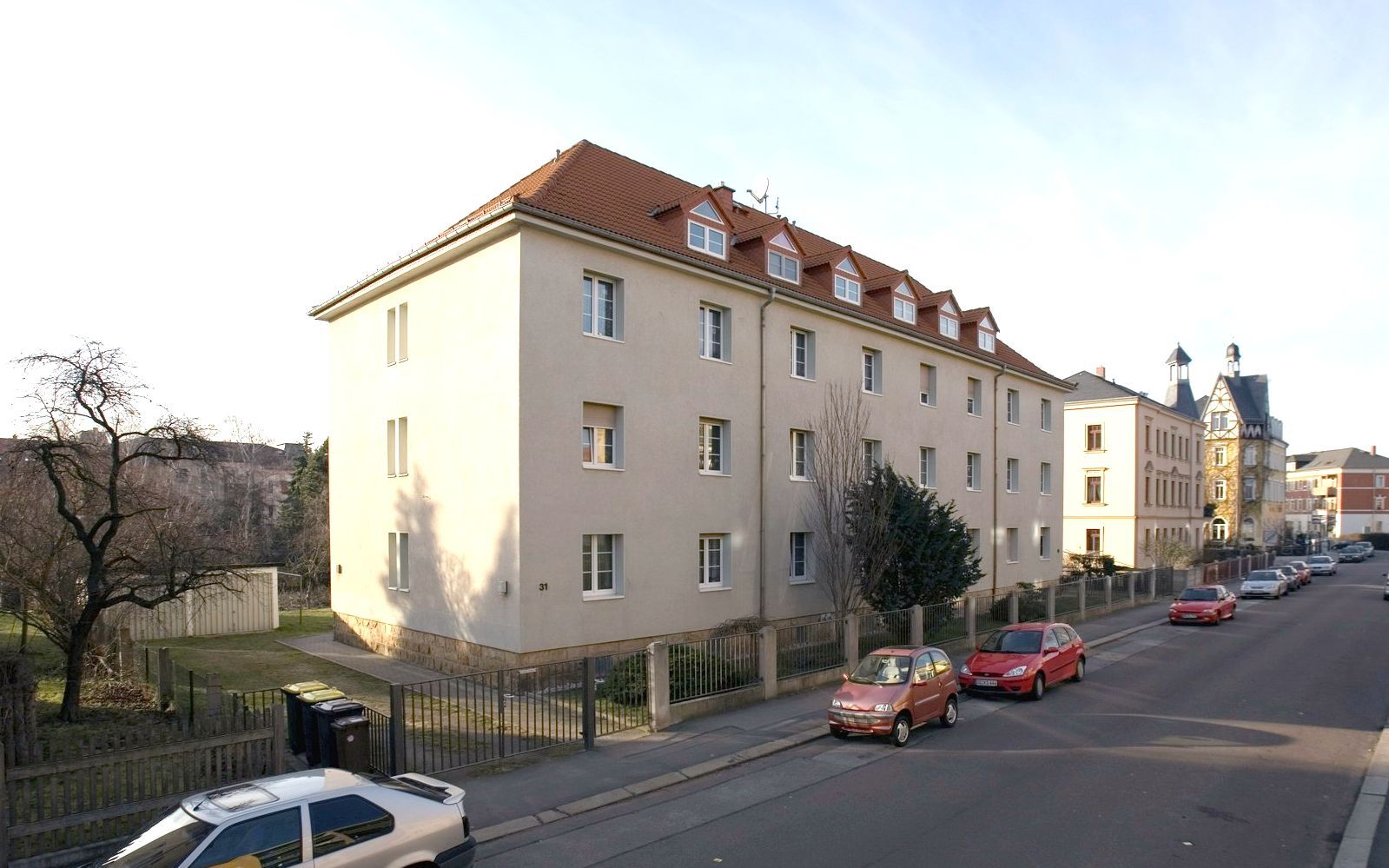 Wohnung zur Miete 275 € 1 Zimmer 32,1 m²<br/>Wohnfläche EG<br/>Geschoss 01.03.2025<br/>Verfügbarkeit Schenkendorfstraße 33 Kaditz (Wächterstr.) Dresden 01139