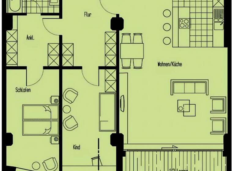Wohnung zum Kauf 485.000 € 3 Zimmer 126,3 m² Plagwitz Leipzig 04229
