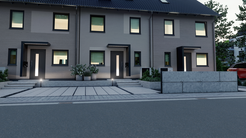 Reihenmittelhaus zum Kauf - Erstbezug provisionsfrei 564.341 € 5 Zimmer 141 m² 155 m² Grundstück Tilsiter Straße Hardhöhe Fürth 90766