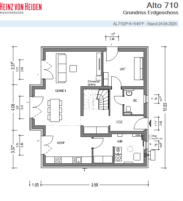 Einfamilienhaus zum Kauf provisionsfrei 617.700 € 5 Zimmer 154 m²<br/>Wohnfläche 941 m²<br/>Grundstück Bad Bramstedt 24576