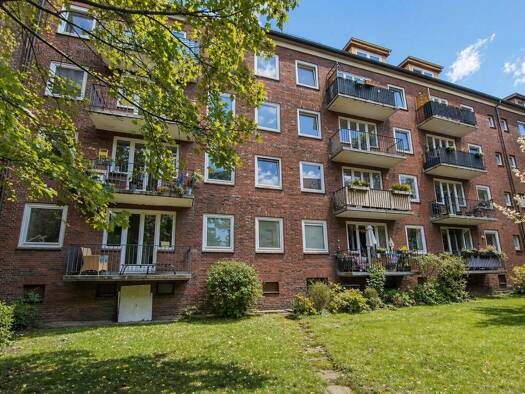 Wohnung zum Kauf 260.000 € 2,5 Zimmer 60,1 m² EG Borgfelde Hamburg 20535