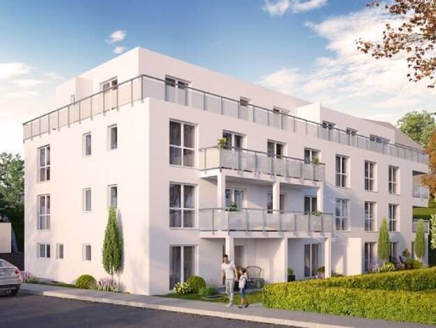 Penthouse zum Kauf - Erstbezug provisionsfrei 679.500 € 3 Zimmer 94,4 m² 3. Geschoss Bahnhofstraße 23 Mering Mering 86415