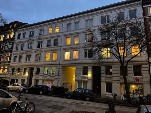 Wohnung zur Miete 1.110 € 2,5 Zimmer 74,6 m² 2. Geschoss Schumannstraße 53 Barmbek-Süd Hamburg 22083