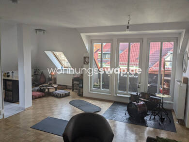 Studio zur Miete Tauschwohnung 500 € 3 Zimmer 71 m² 3. Geschoss Großzschocher Leipzig-04249 4249