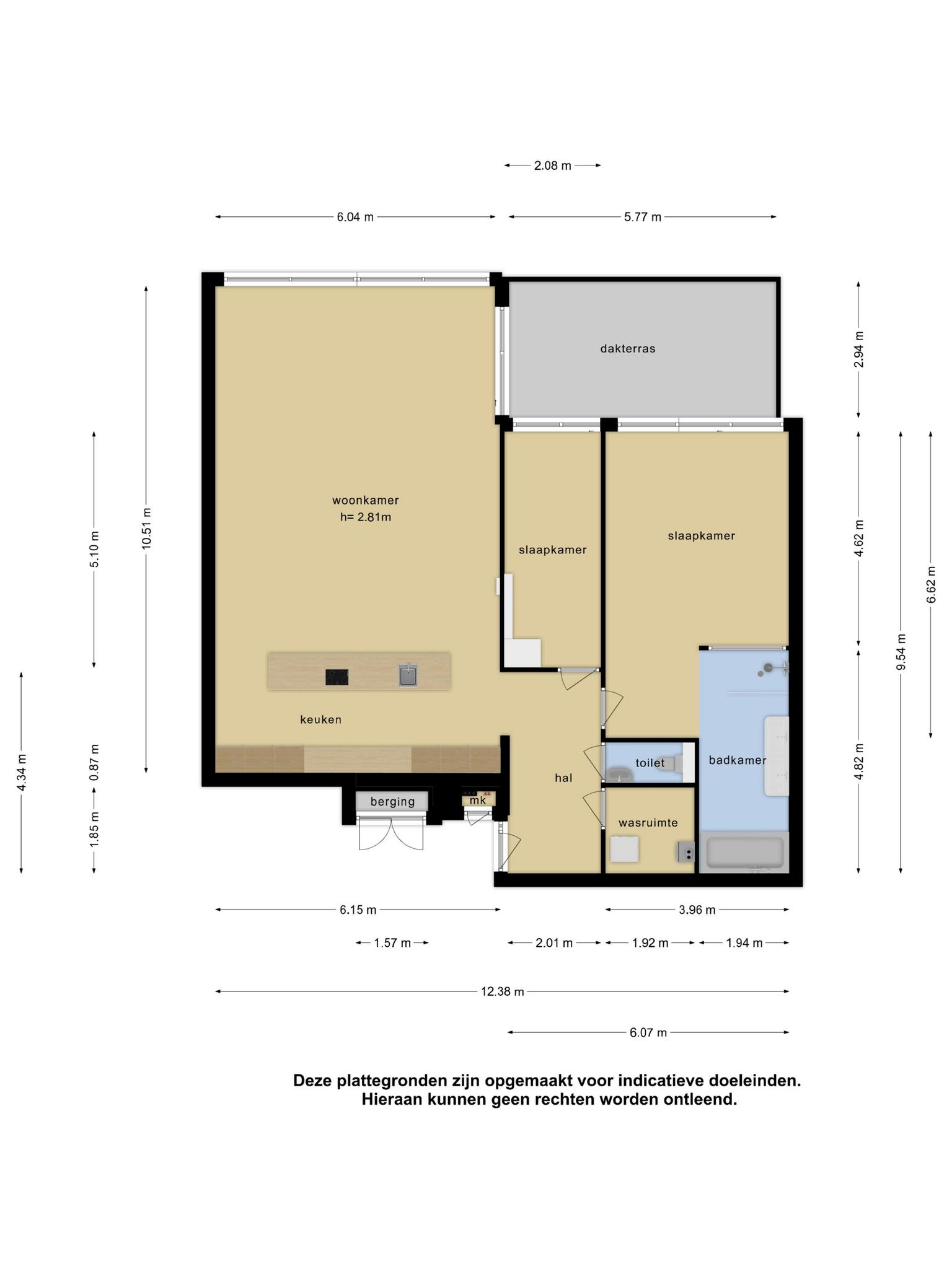 Penthouse zum Kauf 950.000 € 3 Zimmer 125 m²<br/>Wohnfläche 3.<br/>Geschoss lamsrustlaan 45 rotterdam 3054 VG