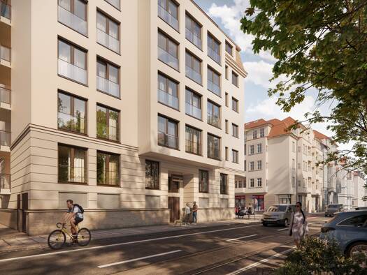 Penthouse zum Kauf - Erstbezug provisionsfrei 598.000 € 4 Zimmer 109,9 m² 6. Geschoss Südvorstadt Leipzig 04275