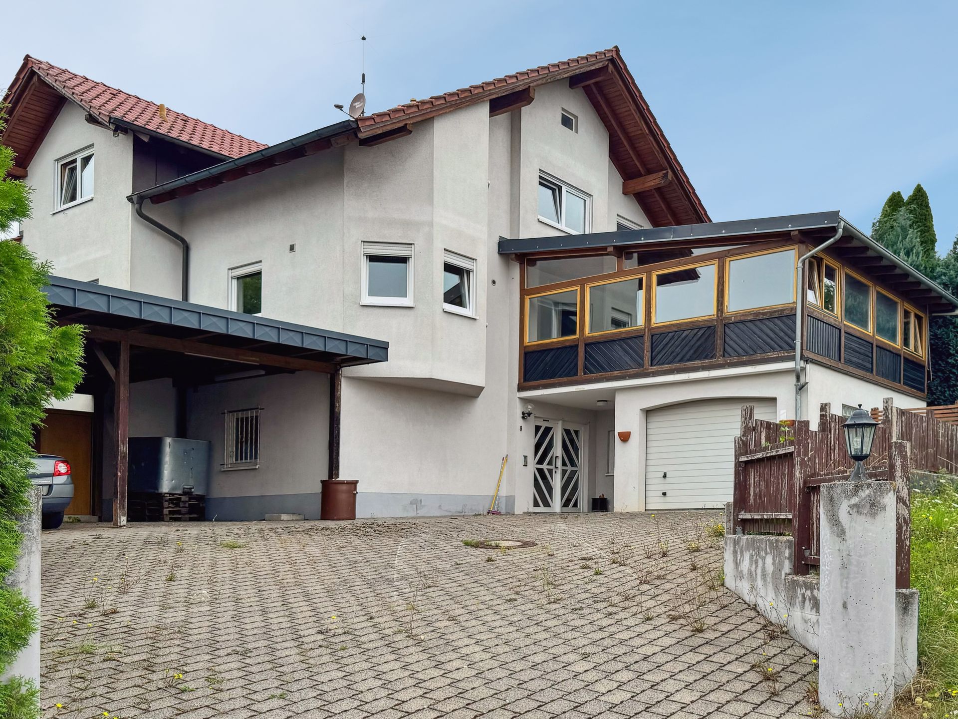 Mehrfamilienhaus zum Kauf 490.000 € 9 Zimmer 323 m²<br/>Wohnfläche 1.268 m²<br/>Grundstück Höpfingen Höpfingen 74746