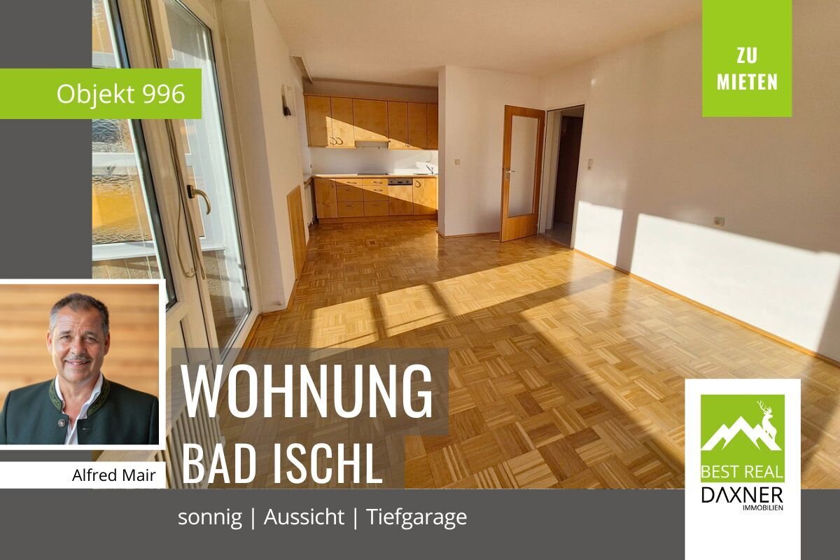 Wohnung zur Miete 509 € 2 Zimmer 44 m²<br/>Wohnfläche 6.<br/>Geschoss 01.01.2025<br/>Verfügbarkeit Bad Ischl 4820