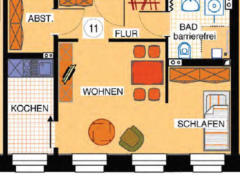 Wohnanlage zum Kauf als Kapitalanlage geeignet 90.000 € 1 Zimmer 36,7 m²<br/>Fläche Lützner Straße 212 Neulindenau Leipzig / Neulindenau 04179