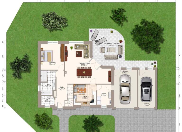 Einfamilienhaus zum Kauf provisionsfrei 569.000 € 5 Zimmer 195 m² 625 m² Grundstück frei ab sofort Lathen 49762