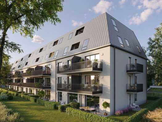Wohnung zum Kauf - Erstbezug provisionsfrei 973.700 € 3 Zimmer 91,1 m² EG Wallensteinplatz 2 Milbertshofen-Am Hart München 80807