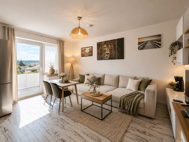 Wohnung zur Miete 400 € 2 Zimmer 40,1 m² 4. Geschoss Hardhöhe Fürth 90766