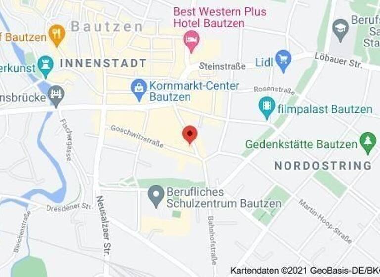 Bürofläche zur Miete provisionsfrei 6,21 € 128,8 m² Bürofläche Goschwitzstr. 33 Bautzen 02625