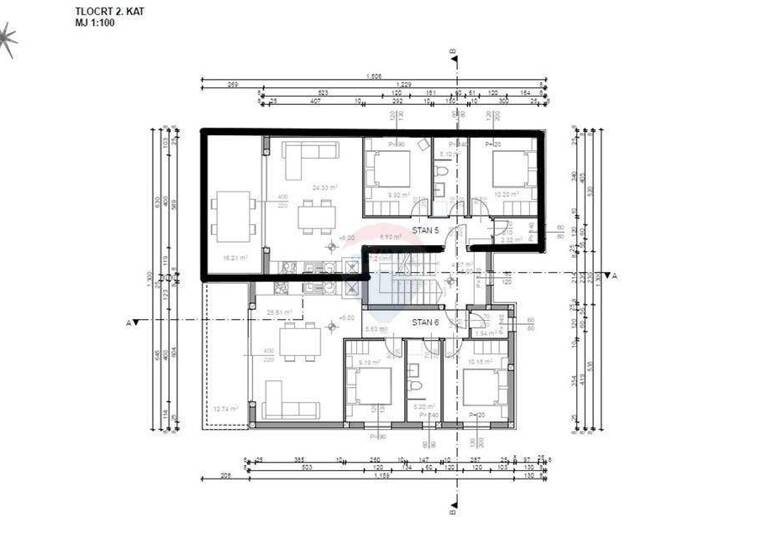 Wohnung zum Kauf 238.153 € 3 Zimmer 70 m² 2. Geschoss Povljana