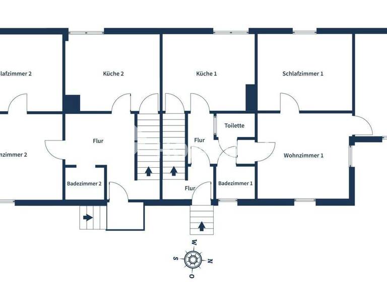 Mehrfamilienhaus zum Kauf 579.000 € 10 Zimmer 240 m² 1.297 m² Grundstück Friedrichstal Stutensee 76297