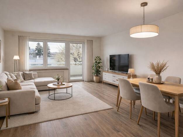 Wohnung zur Miete - Erstbezug 1.500 € 3 Zimmer 79 m² 2. Geschoss frei ab 01.05.2026 Mühlhaldenstraße Möhringen Stuttgart 70567