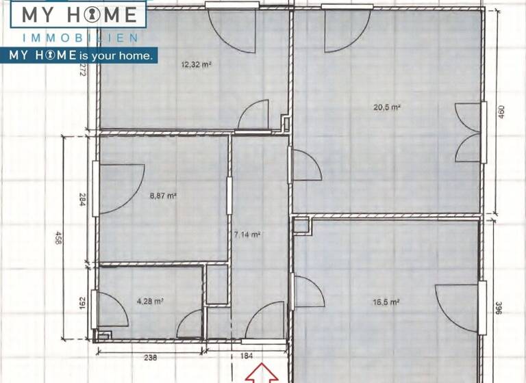 Wohnung zur Miete 700 € 3 Zimmer 70 m² 1. Geschoss frei ab sofort Johannes-Haw-Straße 1 Schweich 54338