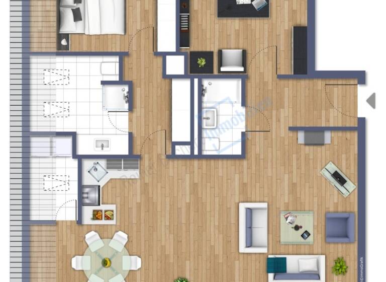 Wohnung zum Kauf 599.900 € 3 Zimmer 103,9 m² 4. Geschoss Steinberg Langen 63225