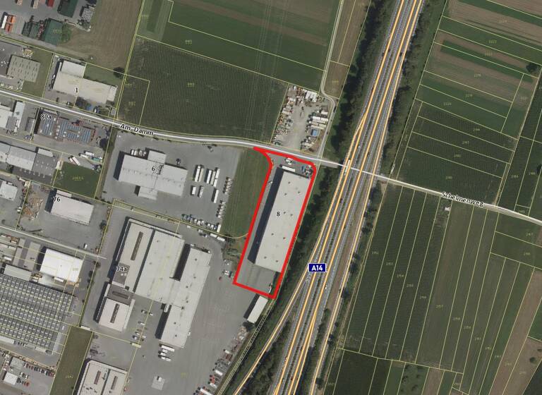 Lagerhalle zur Miete 252,7 m² Lagerfläche Am Damm 8 Rankweil 6830
