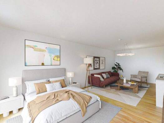 Wohnung zur Miete - Erstbezug 1.045 € 1 Zimmer 40,3 m² 8. Geschoss Lisa-Fittko-Straße 11 Moabit Berlin 10557