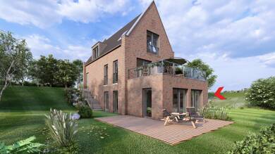 Terrassenwohnung zum Kauf - Erstbezug provisionsfrei 448.600 € 3 Zimmer 97 m² 1. Geschoss Dangast Varel 26316
