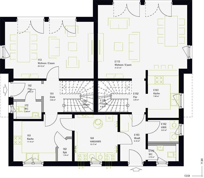 Mehrfamilienhaus zum Kauf 261.139 € 8 Zimmer 217 m²<br/>Wohnfläche 723 m²<br/>Grundstück Nerdlen 54552