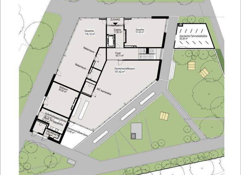 Büro zur Miete - Erstbezug 24,75 € 116,1 m² Bürofläche Innsbruck 6020
