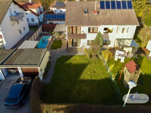 Doppelhaushälfte zum Kauf 665.000 € 6 Zimmer 145 m² 542 m² Grundstück Edling 83533