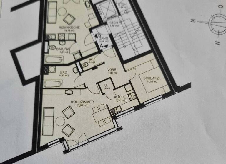 Wohnung zur Miete 629 € 2 Zimmer 59,4 m² 3. Geschoss frei ab sofort Volksgartenstraße 19 Linz 4020
