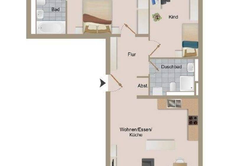 Wohnung zum Kauf 649.000 € 3 Zimmer 76,5 m² Ramersdorf-Perlach München 81737