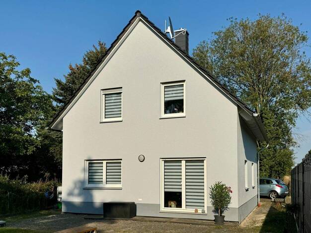 Einfamilienhaus zum Kauf provisionsfrei 424.400 € 4 Zimmer 104 m² 417 m² Grundstück frei ab sofort An der Gartenstadt 15 Taucha 04425