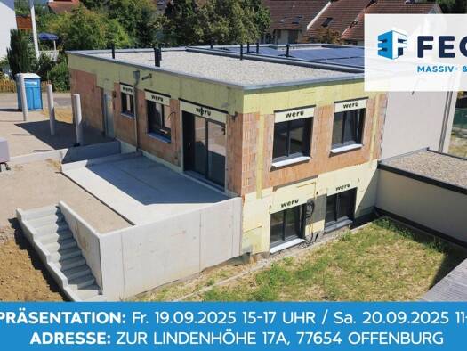 Einfamilienhaus zum Kauf provisionsfrei 889.000 € 5 Zimmer 127 m² 386 m² Grundstück Nordoststadt Offenburg 77654