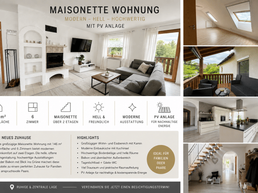 Maisonette zum Kauf 329.000 € 6 Zimmer 146 m² 1. Geschoss Westernbach Zweiflingen 74639