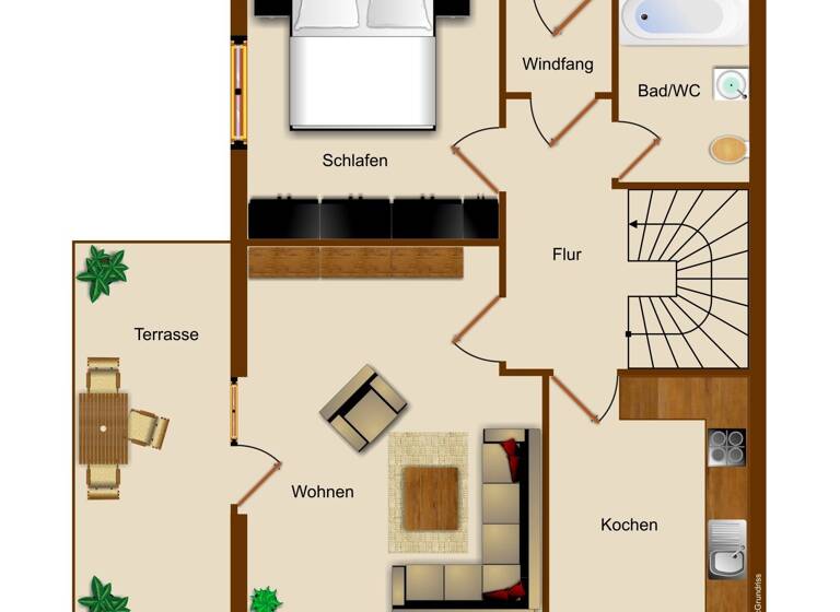 Wohnung zum Kauf provisionsfrei 339.000 € 5 Zimmer 140,6 m² Hauptstraße 39 Todendorf 22965