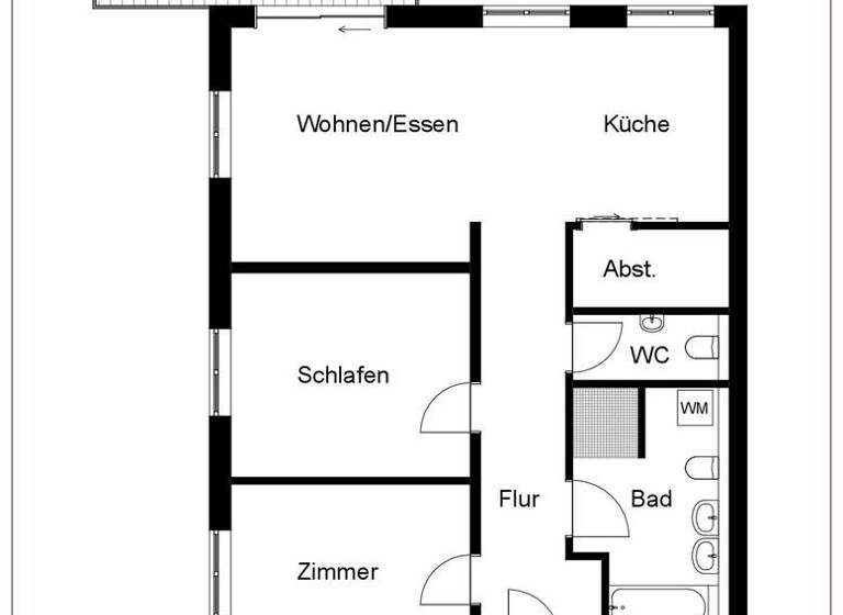 Wohnung zum Kauf 355.000 € 3 Zimmer 88 m²<br/>Wohnfläche 1.<br/>Geschoss Talheim 74388