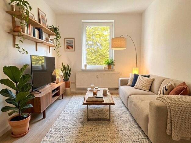 Wohnung zur Miete 322 € 2 Zimmer 43 m² EG Hallesche Straße 13 Innenstadt Dessau-Roßlau 06842