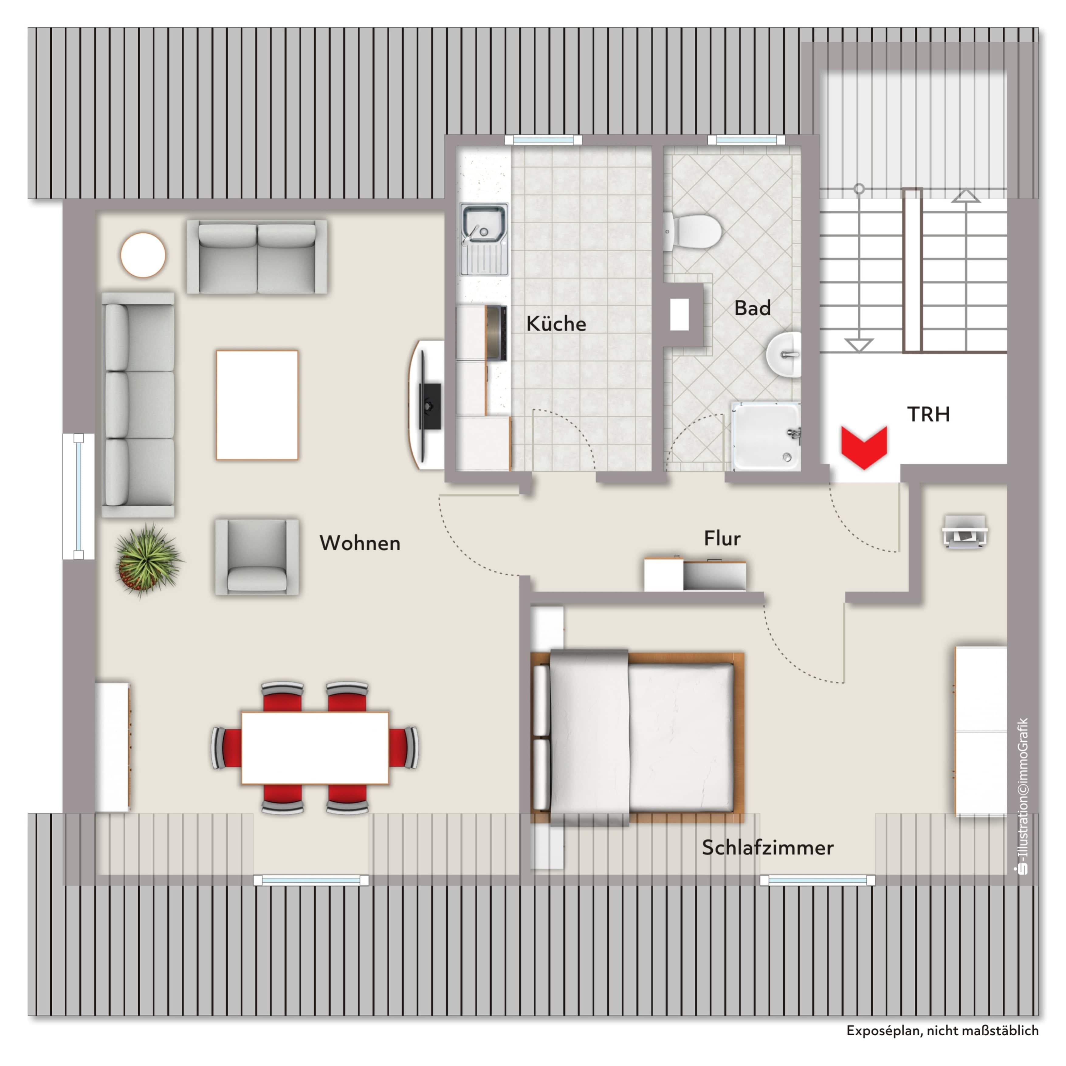 Wohnung zum Kauf 199.000 € 2 Zimmer 48 m²<br/>Wohnfläche Gärtringen Gärtringen 71116