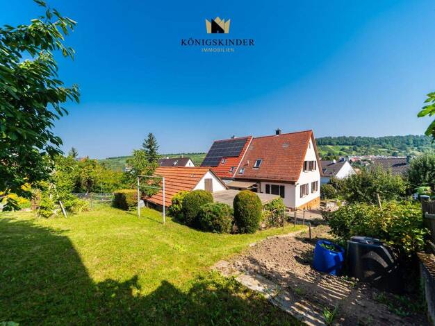 Doppelhaushälfte zum Kauf 360.000 € 4 Zimmer 84 m² 677 m² Grundstück Dietlingen Keltern 75210