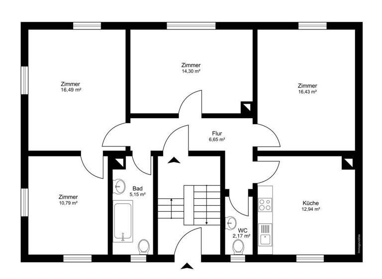 Wohnung zum Kauf 379.000 € 4 Zimmer 85 m² Riegel 79359