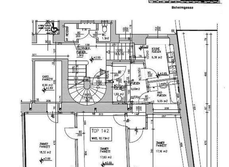 Wohnung zum Kauf 324.000 € 3 Zimmer 82,7 m² Wien 1170