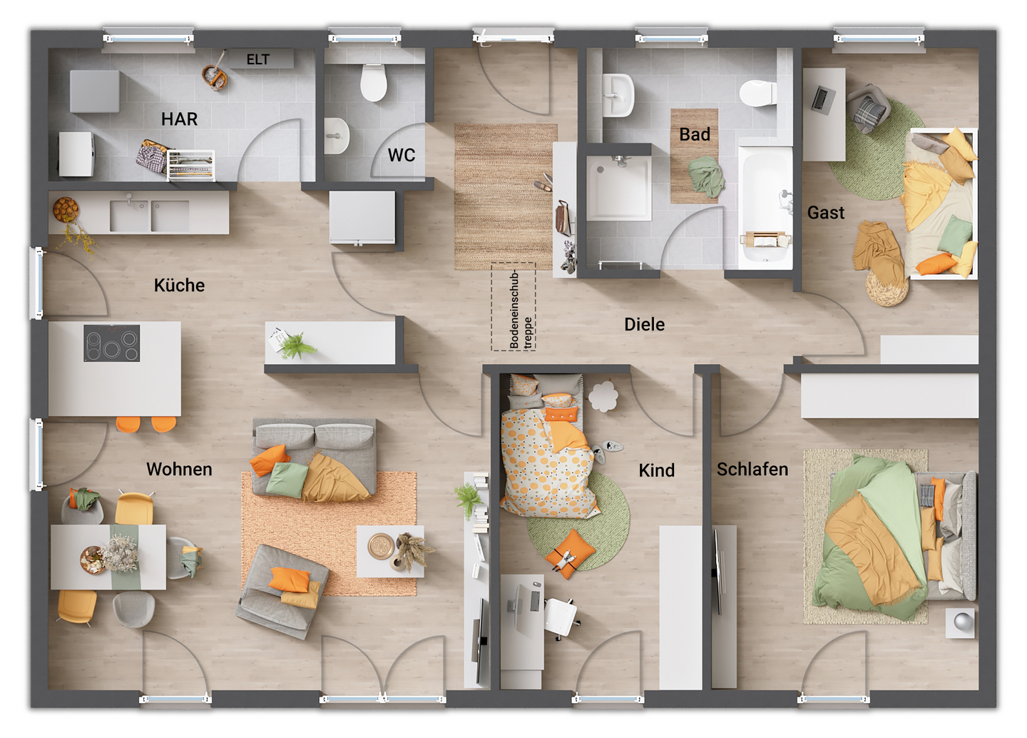 Immobilie in Langsur - Lebensqualität ohne Stufen  - Bild 4