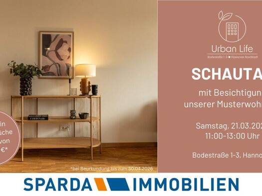 Wohnung zum Kauf - Erstbezug provisionsfrei 402.000 € 3 Zimmer 75,3 m² Bodestraße 1-3 Nordstadt Hannover-Nordstadt 30167