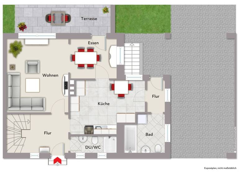 Doppelhaushälfte zum Kauf 195.000 € 3 Zimmer 101,4 m² 560 m² Grundstück Fockbek 24787